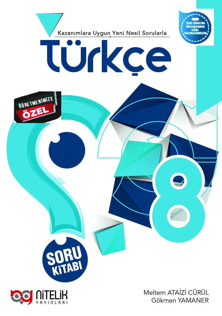 8.Sınıf Türkçe Soru Kitabı YENİ kapak görseli